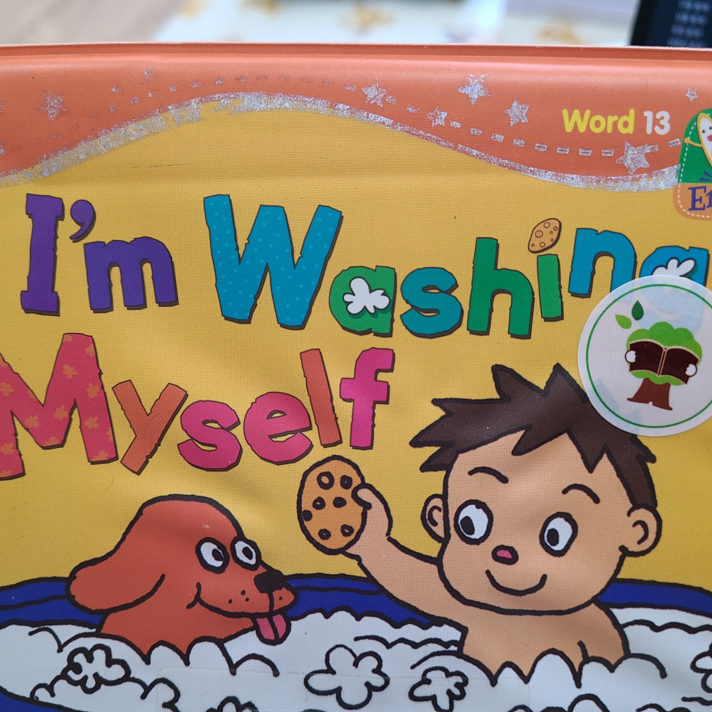 씽씽 영어 Word 13 I'm Washing Myself