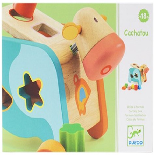 원목도형끼우기 젖소